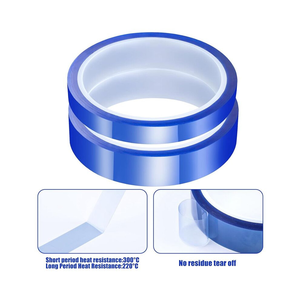8Rolls 10&20Mm Heat Resistant Tape, Heat Transfer Tape, Heat Tape Thermal Tape For Heat Transfer Sublimation Press 6031925045726