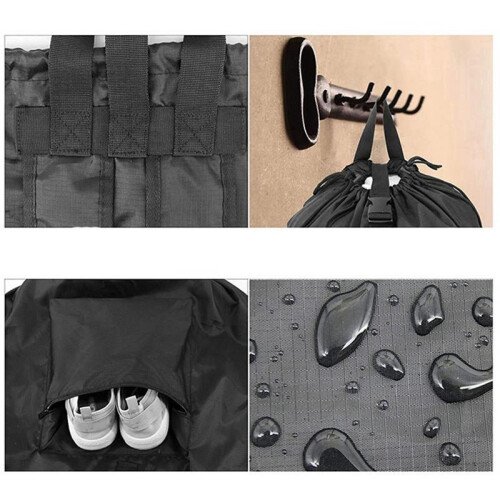 Laundry Basket Backpack Waterproof Clothes Laundry Basket Large Capacity Laundry Tools University Dormitory Laundry Bag