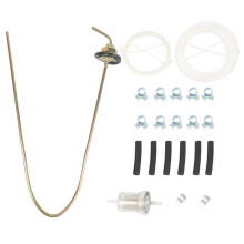 Tuyau de Réservoir de Carburant pour Chauffage pour Webasto Eberspacher 1320399A 35320A, Kit de Colliers de Serrage pour Tuyau de Carburant 89031118