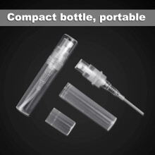 80 Pcs Disposable Perfume Atomizer, Clear Plastic Spray Bottle Portable Fragrance Spray Bottle, 3Ml & 2Ml