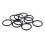 20 PCS O Rings Black Nitrile Rubber 40X4X32Mm & 32X4X25Mm 9