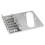 1 Pcs 32MM Width Control Plate & 1 Set Vintage Style 6 Strings Saddle Top Loader Bridge 4