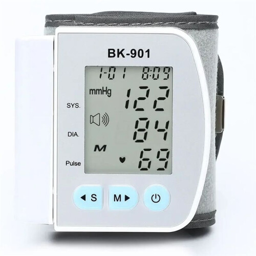 Engelse Stemuitzending  LCD-Scherm Polsbloeddrukmeter Digitale Automatische Bloeddrukmeter Hartslagmeter 1