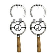 2sets Wall Mounted Horseshoe Bottle Opener Rustic Horseshoe Wine Opener for Wine Lovers Home Kitchen Bar Decors