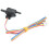 Flow Meter FM-PS2218 Inline Low Flow Sensor 5V 30-80ml/Min for Coffee Maker Fragrance Cleaning Devices 1