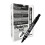 Pentel Pentel N60 Permanent Marker Chisel Tip Max.6mm Line Black Ref N60-A [Pack of 12] 6