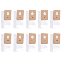 10 Stuks Vervangende Stofzakken van 3 Liter voor  Stylus Elite NEC490BL Draadloze Stofzuiger