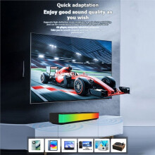 RGB TV Soundbar Speaker 360 Surround Home Theater Audio System HiFi Stereo Speakers for TV PC Music Playback