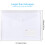 A4 Clear Plastic Wallets Folders - 30PCS A4 Popper Wallets with Label Pocket Document Files Wallets Plastic Envelope Folder 2