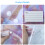 A4 Clear Plastic Wallets Folders - 30PCS A4 Popper Wallets with Label Pocket Document Files Wallets Plastic Envelope Folder 5