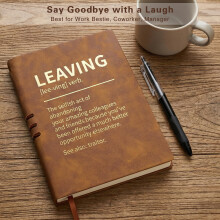 Mitibet Leaving Gifts for Colleagues, Funny New Job Gift for Women Men, Traitor Definition Notebook and Pen Set, Work Bestie Good Luck Present, Offic