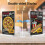 Flow fire A4 Acrylic Sign Holder, 6 Pack, T-Shaped Table Menu Display Stand 6