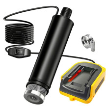 Cordless Submersible Water Pump for 18/20V Batteries, 635GPH, for Drainage in Camping Gardens, RVs, and Ponds