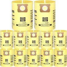 12 Pack 10-14 Gallon Vacuum Bags for Bags,Wet Dry Vaccum Collection Bags Replace Part Type I 90672 9067200