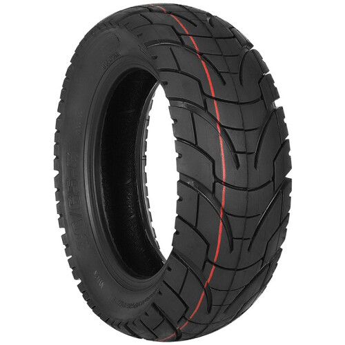 2X Pneus Sem Câmara de 10 Polegadas 80/65-6 para Scooter Elétrica Zero10X  para  M4, Balanceamento de Pneus, Substituição de Carro 2