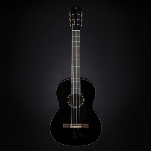 Yamaha Yamaha C40II Full Size Classical Concert Guitar – Black 1
