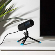 JLab Talk Go USB Microphone - PC Mic, Podcast, Condenser Microphones for Streaming, Gaming, Computer Desk & Laptop - Portable, Plug & Play, Professio