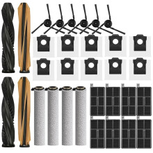32-Delige Set Accessoires voor de voor X50 Pro Ultra Aqua 10 Ultra Roller / RLH31CE Robotstofzuiger