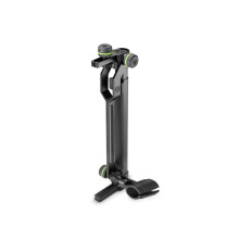 Gravity MS CAB CL 01 S Cab Clamp Microphone Holder for Guitar Boxes Short Version, Black