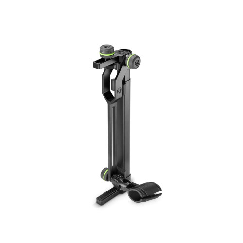Gravity MS CAB CL 01 S Cab Clamp Microphone Holder for Guitar Boxes Short Version, Black
