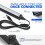Barrina UV LED Blacklight, 10W 1ft USB Black Light, Adjustable Black L 4