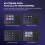 Treaslin N3 Programmable Stream Controller Deck with LCD Keys&Knobs-Custom Macro 5