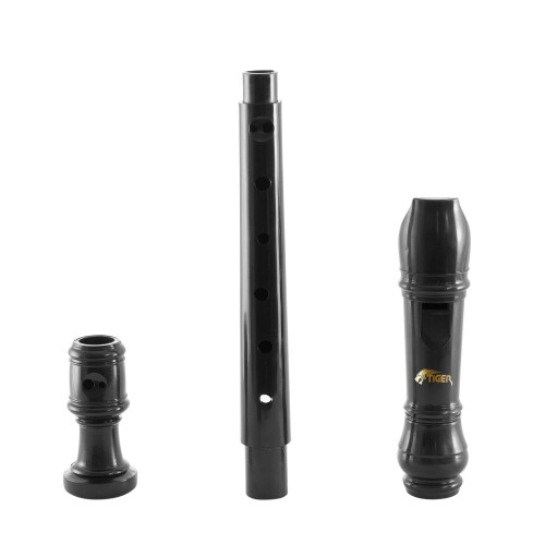 Tiger REC2-BK Descant Recorder - Black 1