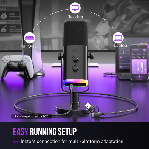 FIFINE FIFINE AM8 Dynamic XLR/USB Gaming Microphone 2