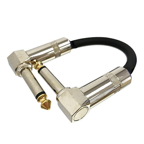 Stagg SPC010L DL 10cms/4" Double Angled Patch Cable 1