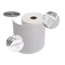 MFLABEL 4 Rolls 1000 Labels 4” X 6”(101mm x 152mm) Direct Thermal Labels, 250 Labels Per Roll, Permanent Adhesive, White Mailing Postage Shipping