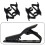 6Pcs Mini Tie Clip Mic Lapel Microphone Clamps (Black) 4