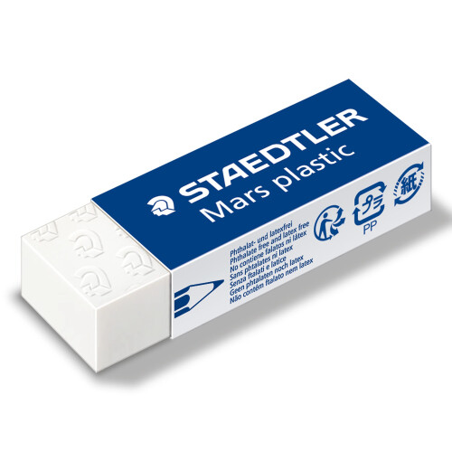 Staedtler STAEDTLER 52650BK4DA - Mars Plastic Eraser (Pack of 4) 1