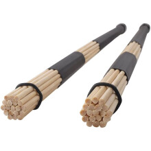 TUOREN Drumstick Bag with Floor Tom Hooks Includ 5 Pairs Drum Sticks Mallets Brushes Set Percussion Instrument Accessories for Kids Adults Drummer Pr
