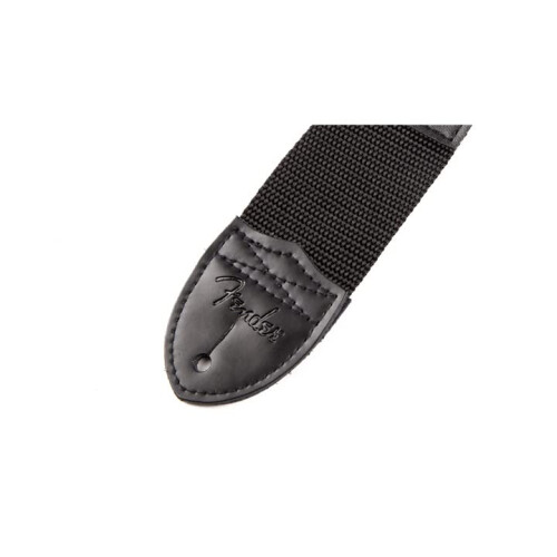 Fender Fender Embroidered Logo Guitar Strap, 2" wide Polyester with Reinforce 1