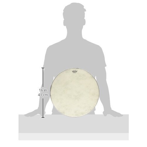 Remo HD-8516-00 Frame Drum Pretuned,White,16 Inch