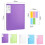 5 Pack A4 Display Folders with Plastic Sleeves A4 Display Book Document Certificate Folders 30 Clear Pockets Folder for Business Reports Presentation 6