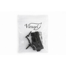 Vleugel Screw Hooks for Acoustic Wall Panels - Pack of 4, No Drilling Required