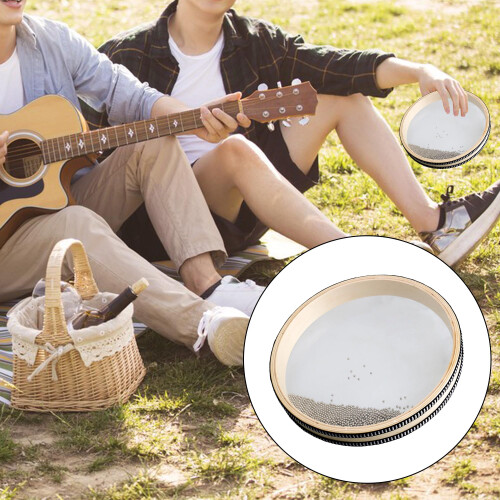 Yibuy Ocean Drum 10" – Double-Sided Rain Drum for Meditation 1
