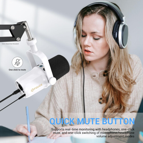FDUCE SL40 Vocal Podcast Microphone, XLR/USB microphone 1