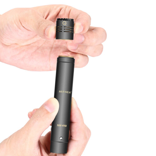 Neewer Neewer 2-Pack Pencil Stick Condenser Mic with Interchangeable Omni Car 2
