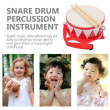 Abaodam Kids Snare Drum Toy with Strap and 2 Drumsticks Musical Percus