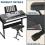 ASelected Keyboard Stool Piano Bench X-Style Padded Folding Piano Benc 6