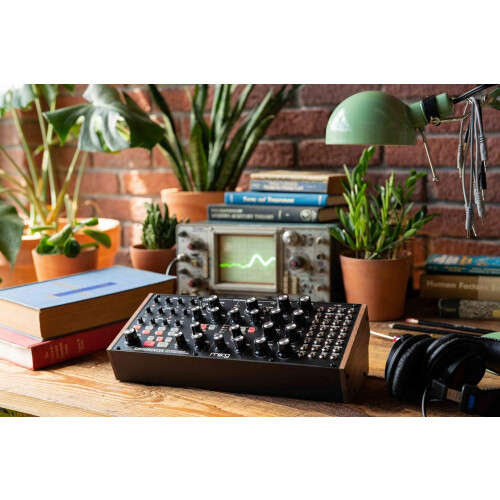 MOOG Subharmonicon Semi-Modular Analog Polyrhythmic Synthesizer with Dual Sequencer, MIDI, and Patch Bay 1