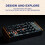 MOOG Subharmonicon Semi-Modular Analog Polyrhythmic Synthesizer with Dual Sequencer, MIDI, and Patch Bay 4