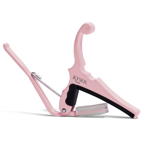 Fender x Kyser Quick-Change Electric Guitar Capo (Shell Pink) 1