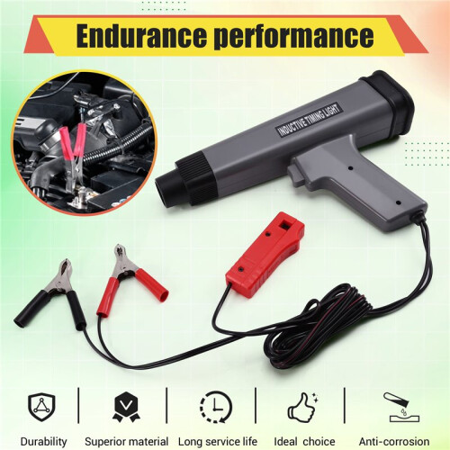 1set Electromagnetic Pulse Ignition Timing Gun 12V Suitable for Automobiles, Motorcycles, Ships. 2