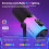 FDUCE gaming microphone for pc, Dynamic usb microphone with Stand 4