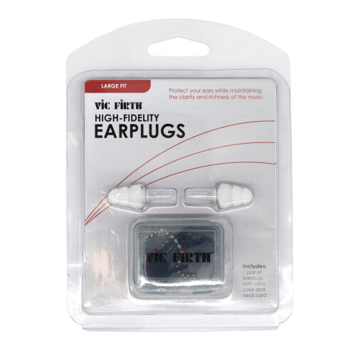 Vic FIrth - Vic Earplugs - Large - White 2