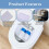 30 Pcs Biodegradable Stool Collection Sheets, Collection Paper, Disposable Stool Sample Collection Kit,for Stool Testing 6