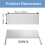 30 Pcs Biodegradable Stool Collection Sheets, Collection Paper, Disposable Stool Sample Collection Kit,for Stool Testing 7